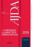 Yannick Faure et Clément Malverti - Les chroniques des juridictions administratives 2019 de l'AJDA.