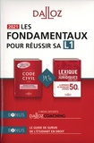 Serge Guinchard et Thierry Debard - Les fondamentaux pour réussir sa L1 - Pack en 2 volumes : Code civil annoté ; Lexique des termes juridiques.