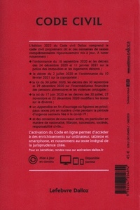 Code civil annoté  Edition 2022