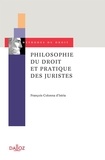François Colonna d'Istria - Philosophie du droit et pratique des juristes.
