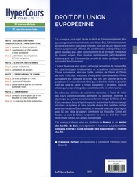 Droit de l'Union européenne 3e édition