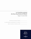  CGLPL - Le Contrôleur général des lieux de privation de liberté - Rapport d'activité 2020.