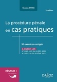 Nicolas Jeanne - La procédure pénale en cas pratiques - 30 exercices corrigés sur les notions clés du programme.