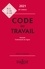 Christophe Radé et Magali Gadrat - Code du travail 2021, annoté et commenté - 85e ed..
