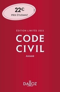  Dalloz - Code civil annoté 2023.
