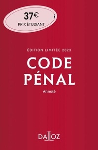  Dalloz - Code pénal annoté 2023.