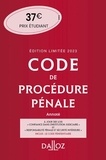 Coralie Ambroise-Castérot et Jean-Paul Céré - Code de procédure pénale annoté 2023 - Inclus le Code pénitentiaire.