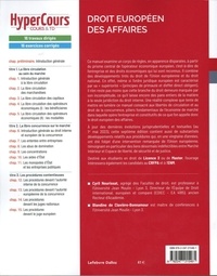 Droit européen des affaires 7e édition