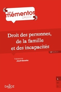 Fabienne Jault-Seseke - Droit des personnes, de la famille et des incapacités.