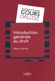 Rémy Cabrillac - Introduction générale au droit.