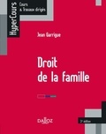 Jean Garrigue et Victor Deschamps - Droit de la famille.