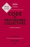 Alain Lienhard et Pascal Pisoni - Code des procédures collectives - Annoté & commenté.