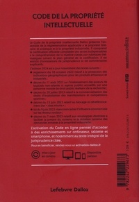 Code de la propriété intellectuelle. Annoté et commenté  Edition 2024