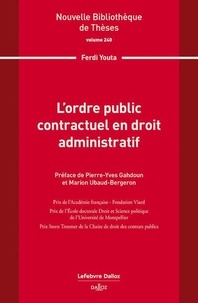 Ferdi Youta - L'ordre public contractuel en droit administratif.