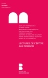  Collectif et Gilbert Dahan - Lectures de l'Epître aux Romains - Colloque de la faculté Notre-Dame, 27 et 28 mars 2009.