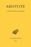  Aristote - Constitution d'Athènes.