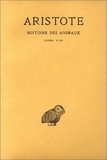  Aristote - Histoire des animaux - Tome 2, Livre V-VII.