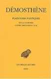  Démosthène - Plaidoyers politiques - Tome 4, Sur la couronne, Contre Aristogiton I et II.