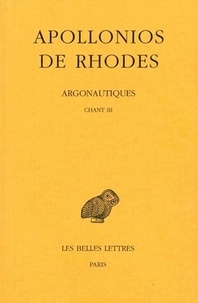  Apollonios de Rhodes - Argonautiques - Tome 2, Chant III.