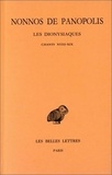  Nonnos de Panopolis - Les Dionysiaques - Tome 7, Chants XVIII-XIX.