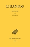  Libanios - Discours - Tome 3, Discours XI Antiochicos.