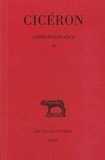 Cicéron - Correspondance / Cicéron Tome 7 - Correspondance.