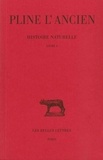 L'ancien Pline et Alfred Ernout - Histoire naturelle : livre 1.