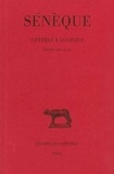  Sénèque - Lettres à Lucilius - Tome 5, Livres 19 et 20.