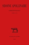Apollinaire Sidoine et A. Loyen - Oeuvres. - tome 3 : livre VI-IX.