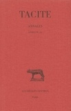  Tacite - Annales - Tome 2, Livres IV-VI.