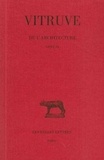  Vitruve - De L'Architecture Livre Ix Bilingue.