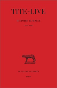  Tite-Live - Histoire romaine - Tome 13 Livre XXIII.