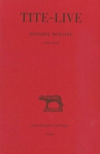  Tite-Live - Histoire romaine - Tome 25, Livre XXXV.