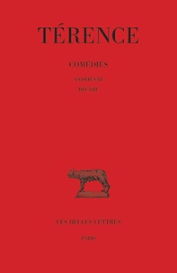  Térence - Comédies - Tome 1, Andrienne - Hécyre.