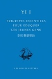 Yi I. Yulgok - Principes essentiels pour éduquer les jeunes gens.