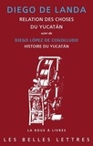 Diego de Landa - Relation des choses du Yucatàn (1560) - Diego López de Cogolludo, Histoire du Yucatán  (1660), Livre IV - Chapitres I à IX.