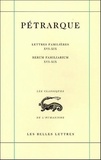  Pétrarque - Lettres familières : Rerum familiarium - Tome 5, Livres XVI-XIX.