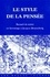 Pierre Pellegrin - Le Style De La Pensee : Recueil En Hommage A Jacques Brunschwig.