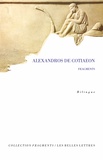  Alexandros de Cotiaeon - Fragments.