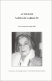 Sabine Raffy - Autour de Nathalie Sarraute - Colloque international de Cerisy-la-Salle, 9-19 juillet 1989.