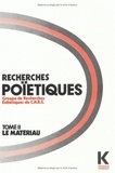 Marc Jimenez - Recherches poïétiques - Tome 2, 16 études originales.