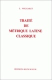 Louis Nougaret - Traité de métrique latine classique.
