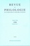 Klincksieck - Revue de philologie, de littérature et d'histoire anciennes N° 72 fascicule 1/98 : .