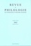  Klincksieck - Revue de philologie, de littérature et d'histoire anciennes N° 76 fascicule 2/2004 : .