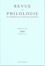 Klincksieck - Revue de philologie, de littérature et d'histoire anciennes N° 78 fascicule 1/2004 : .