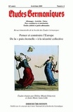 Hélène Miard-Delacroix - Etudes Germaniques N° 254, Avril-Juin 2 : Penser et construire l'Europe - De la "paix éternelle" à la sécurité collective.