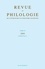 Klincksieck - Revue de philologie, de littérature et d'histoire anciennes N° 83 fascicule 2/2012 : .