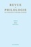 Dominique Arnould et Jacqueline Assaël - Revue de philologie, de littérature et d'histoire anciennes N° 86 Fascicule 2/20 : .