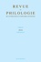  Klincksieck - Revue de philologie, de littérature et d'histoire anciennes N° 90 fascicule 2 : .