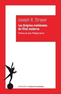 Joseph-R Strayer - Les origines médiévales de l'état moderne.